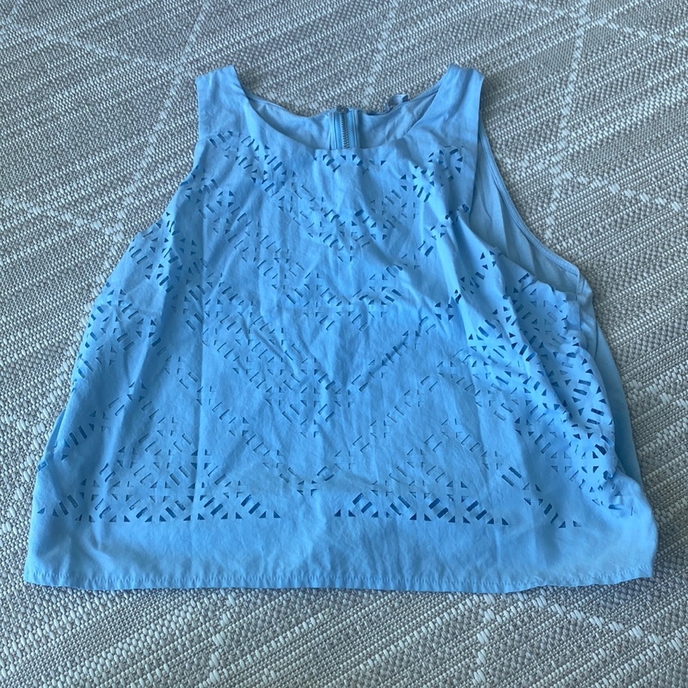 Light blue blouse zara